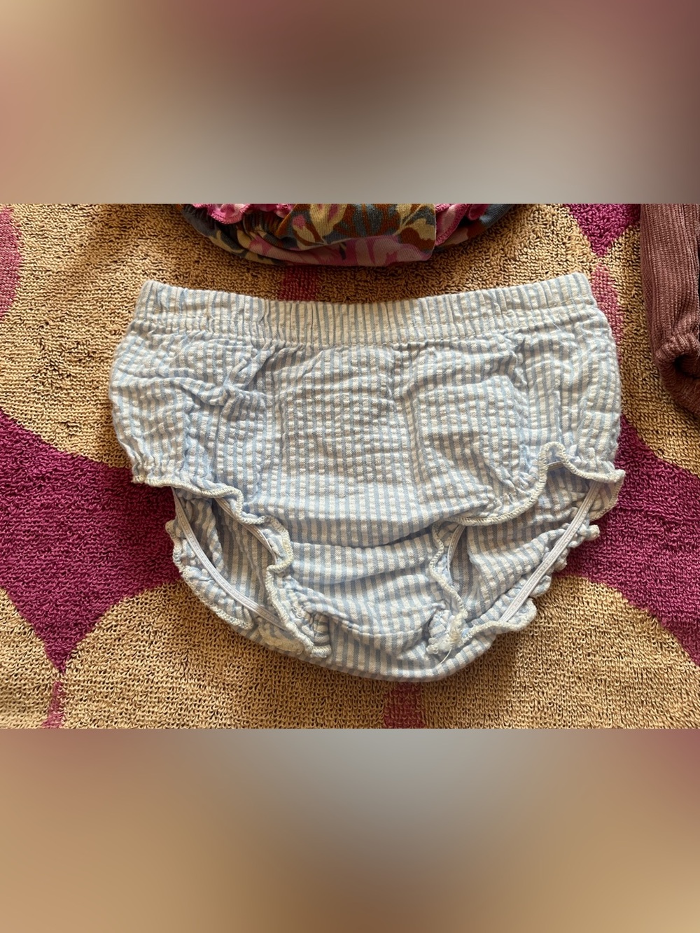 3PC Infant Girl Bloomer/Diaper Covers - Picture 2 of 7
